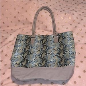Like new Snake Print Tote